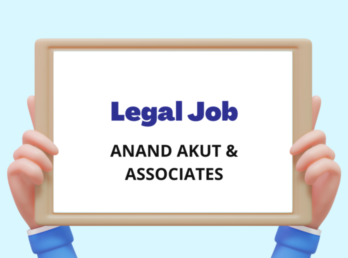 Anand Akut & Associates: Associate, Pune, Apply Now!