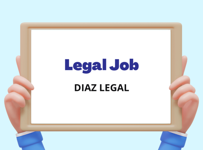 Diaz Legal: Junior Associate Position, Noida