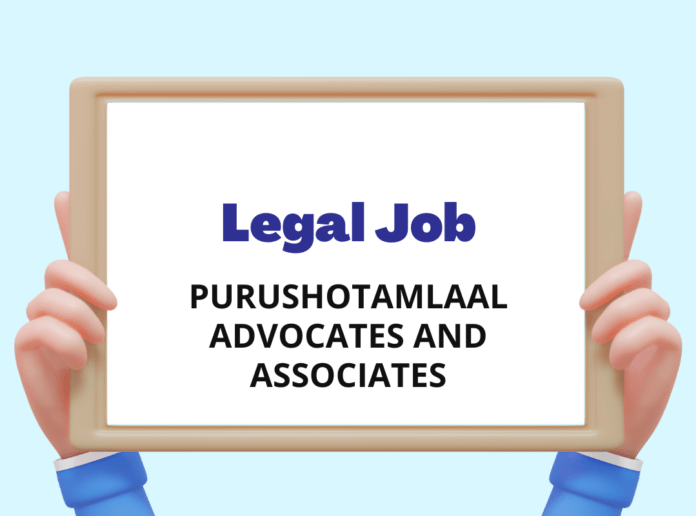 Purushotamlaal Advocates and Associates: Legal Associate, Hyderabad