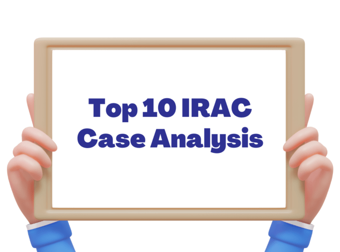 Top 10 IRAC case analysis by DreamLegal