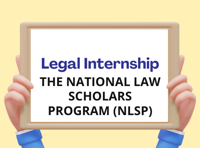 The National Law Scholars Program (NLSP)