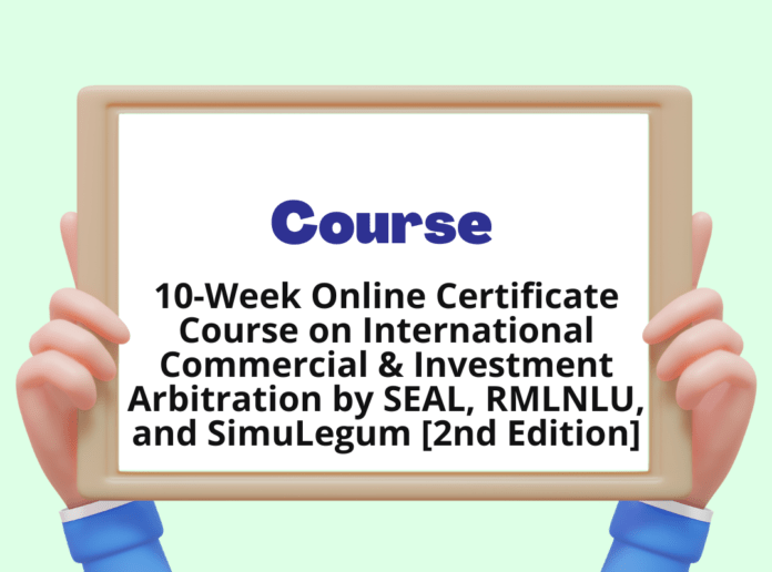 10-Week Online Certificate Course