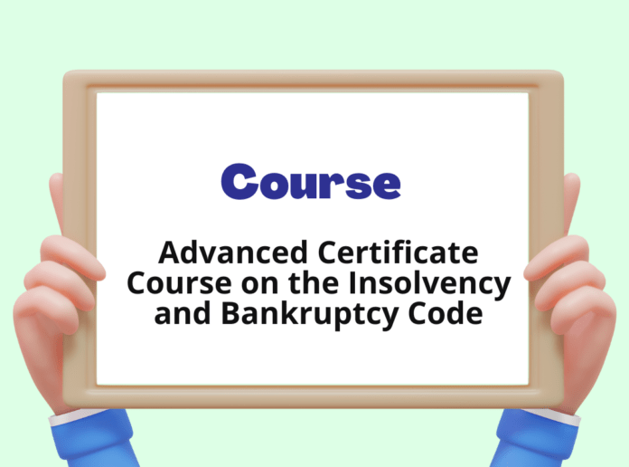 Advanced Certificate Course