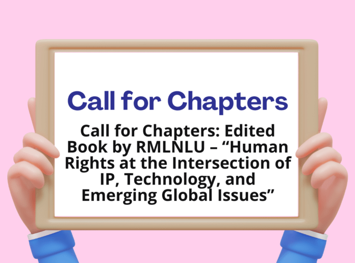 Call for Chapters