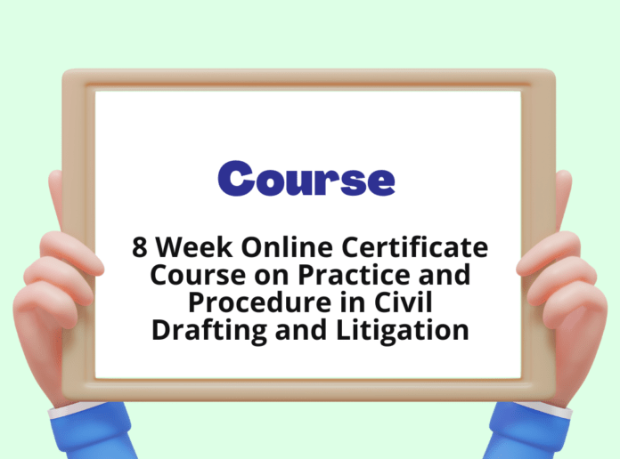 8 Week Online Certificate Course