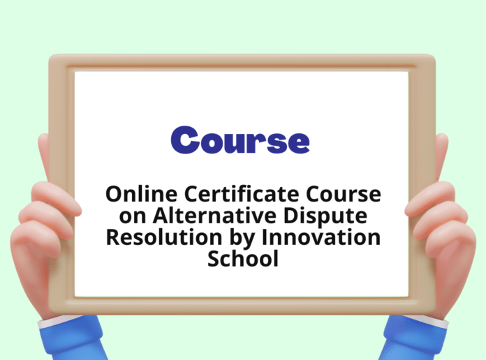 Online Certificate Course