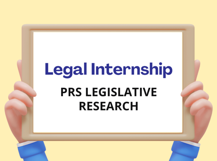 PRS Legislative Research